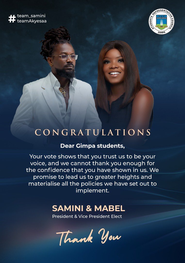 Thank you everyone. We couldn’t have made it here without you guys. Work time now. #akyesaaaaaaaaa 🙏🏾✊🏾