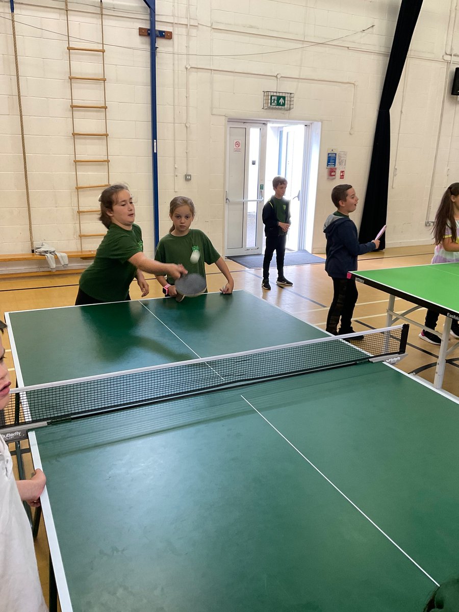 SportWainscott's tweet photo. Year 5 showing great progression in their table tennis this terms. Practicing our serving this morning in our pairs… @RoseCallaway3 @WainscottSchool https://t.co/L0eGsjzidt
