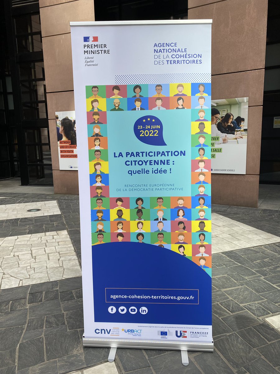 “Deliberation exists because there is disagreement. And in a deliberation process you need to discuss and consider the others” says philosopher Bernard Reber at our #euparliament event on #participatorydemocracy <a href="/URBACT/">URBACT</a> <a href="/ANCTerritoires/">Agence nationale de la cohésion des territoires</a> <a href="/EUparliament/">European Parliament</a>