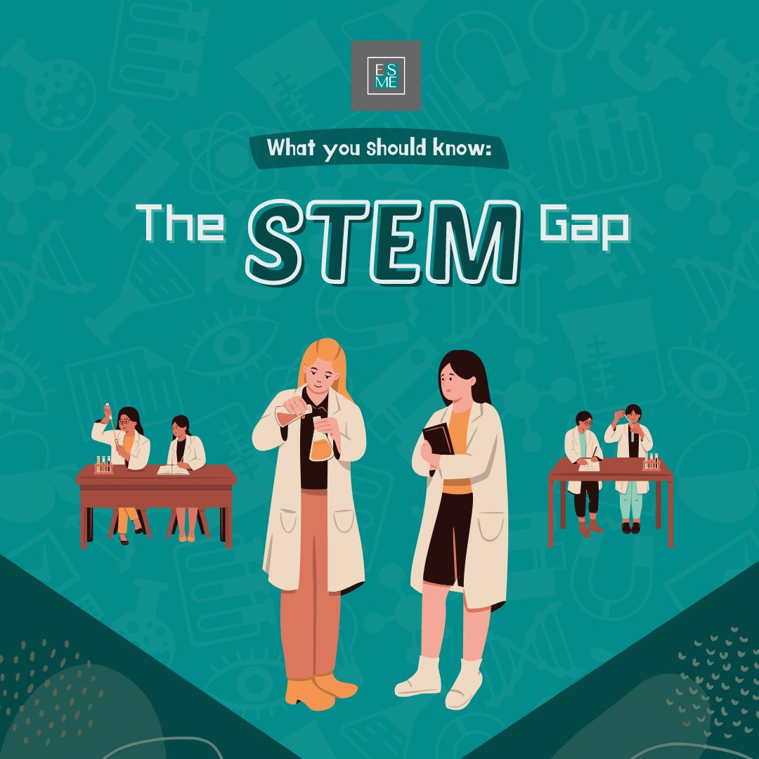 EsmePhilippines's tweet photo. There are still underlying issues regarding the gender gap in STEM fields. Women make up only 28% of the workforce in STEM fields. This propels most young girls to veer away. To those who are thinking about venturing into the field, you got this, girl! 💪🏻
#WomenInSTEM #STEMGap https://t.co/yAAp6J3Bgl