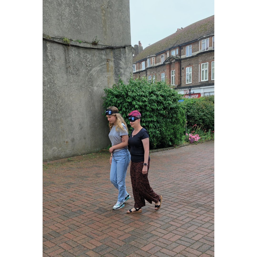 sswcharity's tweet photo. Here's Ella, our recent work experience placement, doing her sighted guide training with Ali. What a great skill to come away with!
#VisuallyImpaired #VisualImpairment #VisionImpaired #Blind #Blindness #SightLoss #PartiallySighted #Worthing #Volunteer #SightSupport #WestSussex https://t.co/ILXknRCnGc