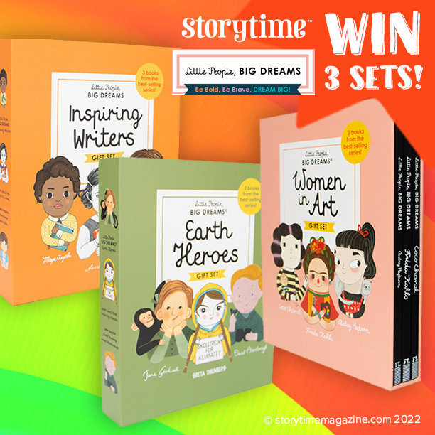 StorytimeMag's tweet photo. GIVEAWAY! 3 sets #littlepeoplebigdreams @QuartoKids 

You can't miss a set of inspiring and fun biographies that has sold more than 7.5 million copies! 

To enter
FOLLOW @StorytimeMag 
LIKE &amp; SAVE 
TAG friends 
Closes 11.59pm 30/6/22 UK only. 
T&amp;Cs https://t.co/OiTwKMaw80 https://t.co/dsDhUjvOsX