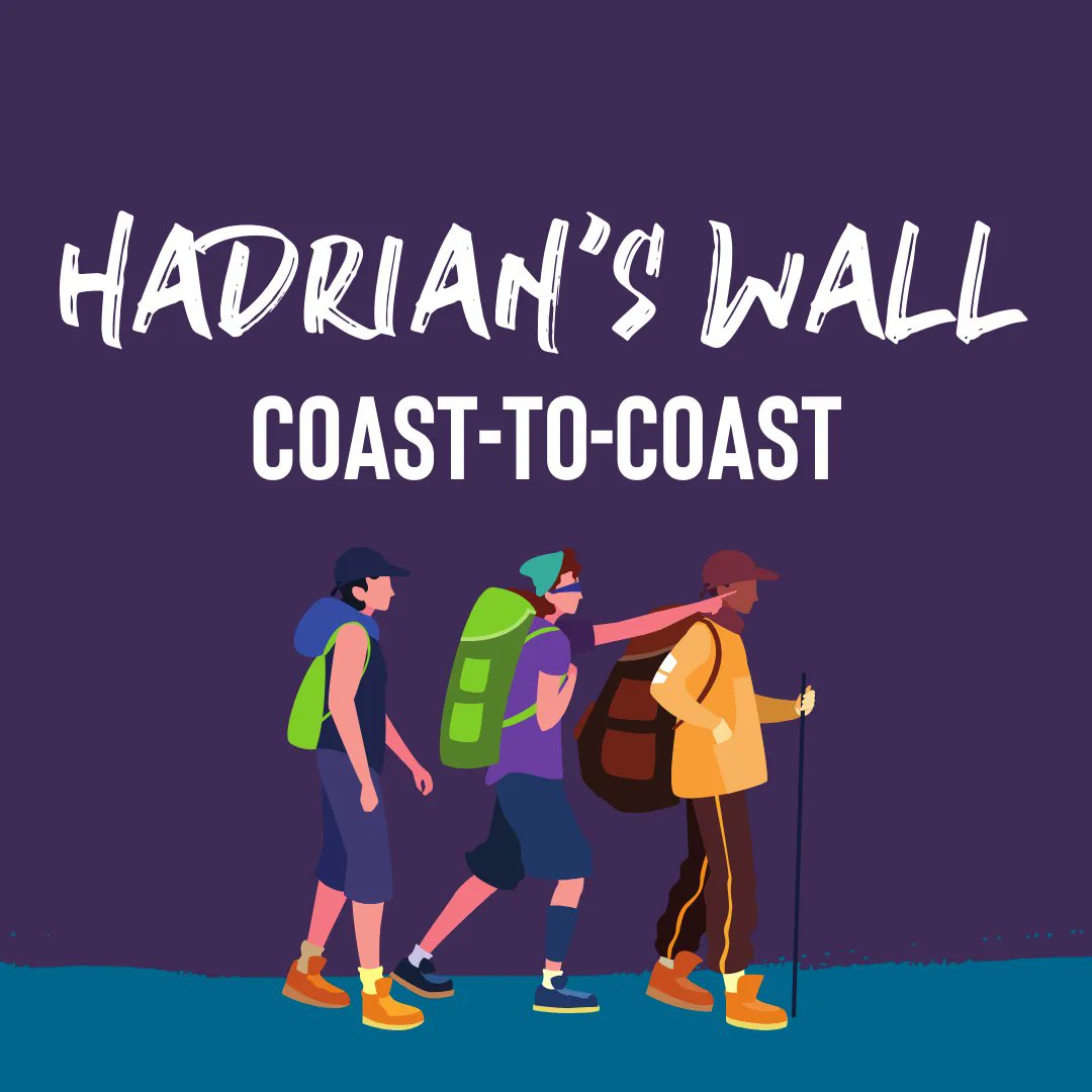 Join our Hadrian's Wall Coast-to-Coast Challenge this October! The demanding trek will see you cross Britain in support of the Lewis Moody Foundation. Find out more information in our bio