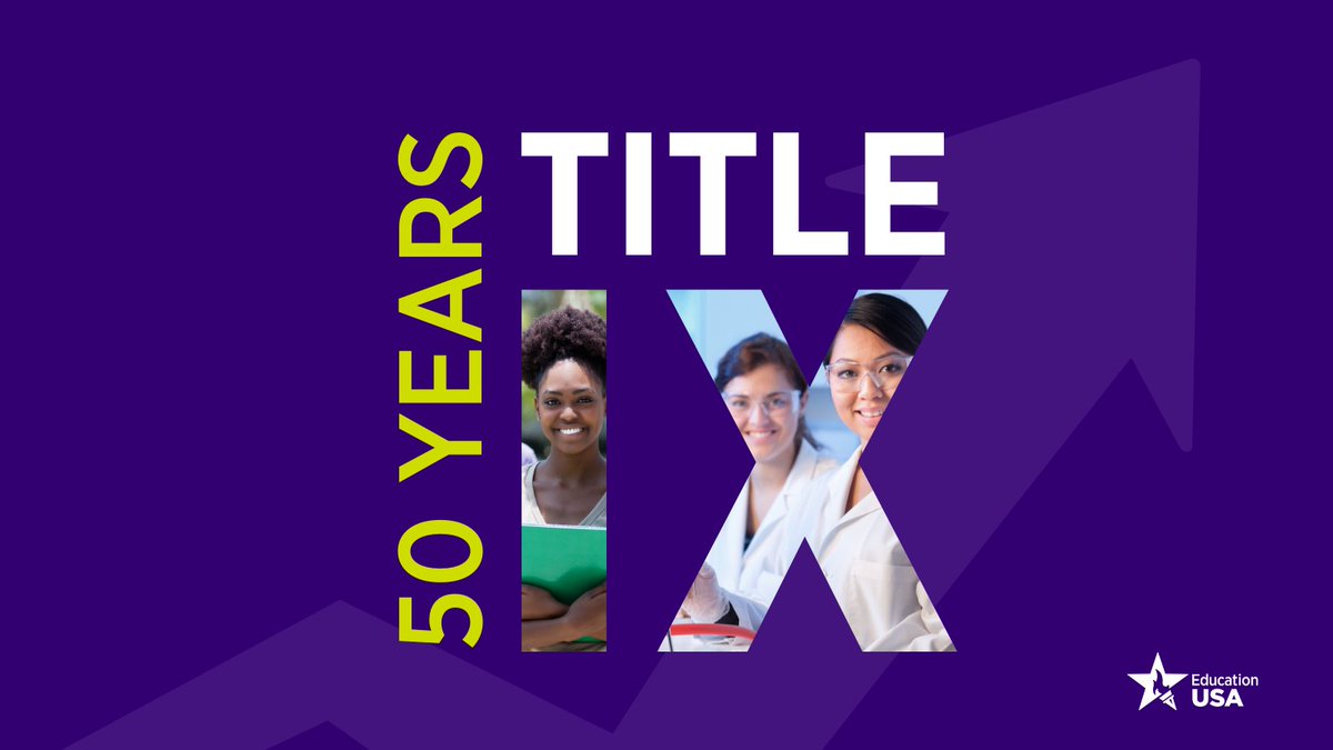 🥳  On this day 50 years ago, the U.S. passed the federal civil rights law “Title IX,” banning sex-based discrimination in education.  It’s also International Women in Engineering Day!  Celebrate the contributions women make to science and education every day.  #INWED22