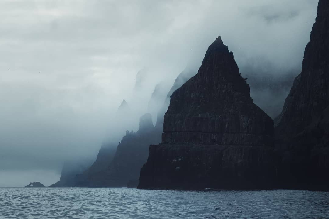 Just before the fog covered the western cliffs of Suðuroy. 

#NFT #NFTCommunity #NFTs