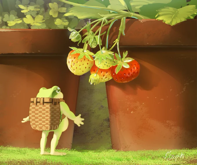 いちごを運び、いちごに寄り添い、また出逢う🍓 