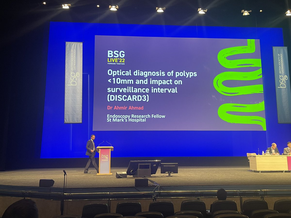 drmanmeetm's tweet photo. Fantastic presentation @drahmirahmad @GIwolfsonunit #DISCARD3 #BSGLIVE22 Endoscopy free papers. Congratulations on a fantastic body of research https://t.co/7w2rlJxcHw