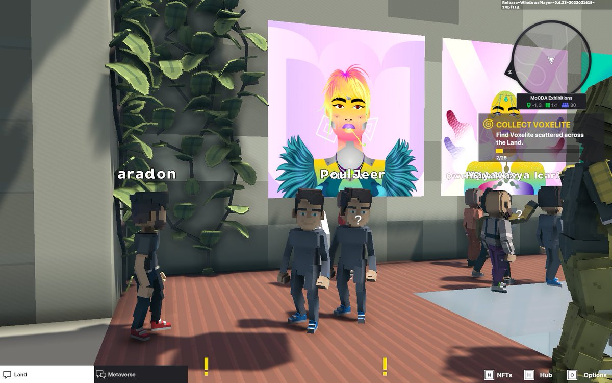 PhilPeake4's tweet photo. @TheSandboxGame @worldofwomennft I just participated in the #TheSandbox weekly contest for a chance to win 200 mSAND! I found the art piece, check out my screenshot below!
👇 https://t.co/CybIHG0dQA