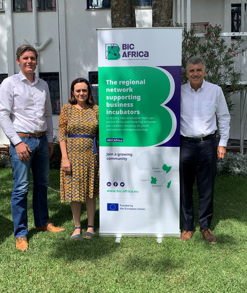 BicAfrica's tweet photo. Last Month, @Montaut & @dawit_dagnew visited the #BICEthiopia project & met with the #Ethiopian innovation #ecosystem players in Addis Ababa to enhance further the collaboration to drive local innovation & create impactful #startups in Ethiopia.
Read more:https://t.co/g3ruFVlRTw https://t.co/lEfxZBt8O7