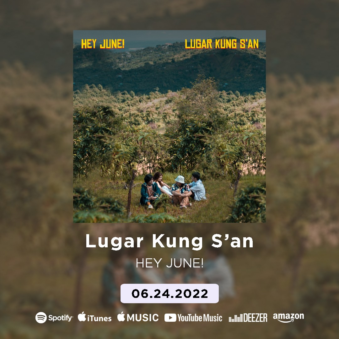 heyjunemusic's tweet photo. Lugar Kung S’an

Available on all digital streaming platforms at 12 midnight

Pre-save link: https://t.co/YnxAiLCH6d https://t.co/1Q9kiM12mW