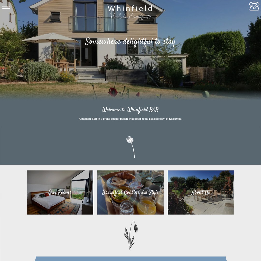 Another recent South Devon Web Design project - this #Salcombe B&amp;B is home to 2 artists and features a connected artist studio and small art gallery.

#webdesign #kingsbridge #marketing