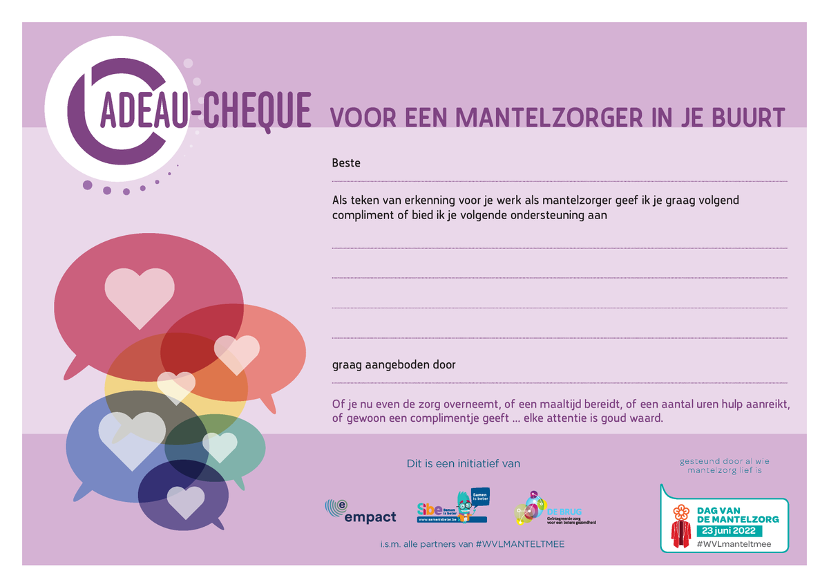 CharlotteLibbr1's tweet photo. Vandaag wil ik oprecht een extra bloemetje 💐💐sturen naar alle mantelzorgers! Jullie dagelijkse, onbetaalbare inspanningen zijn een meerwaarde voor velen!
DANK voor wat jullie deden, doen en zullen doen!
#Sibe #samenisbeter #wvlmanteltmee #mantelzorg #dagvandemantelzorg https://t.co/cPpmKyO3f3