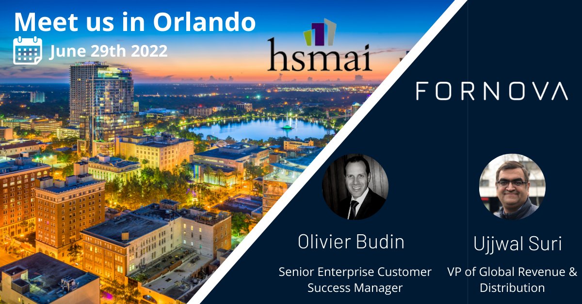 fornova's tweet photo. Meet us at ROC Orlando! Head over to the Fornova booth to learn about how our business intelligence solutions can help your team to save time, work more efficiently and optimize distribution channels and revenue streams. 

#HSMAIROC22
#HSMAI
#HSMAICSW22
#revenuemanagement https://t.co/QkDmq4pD1s