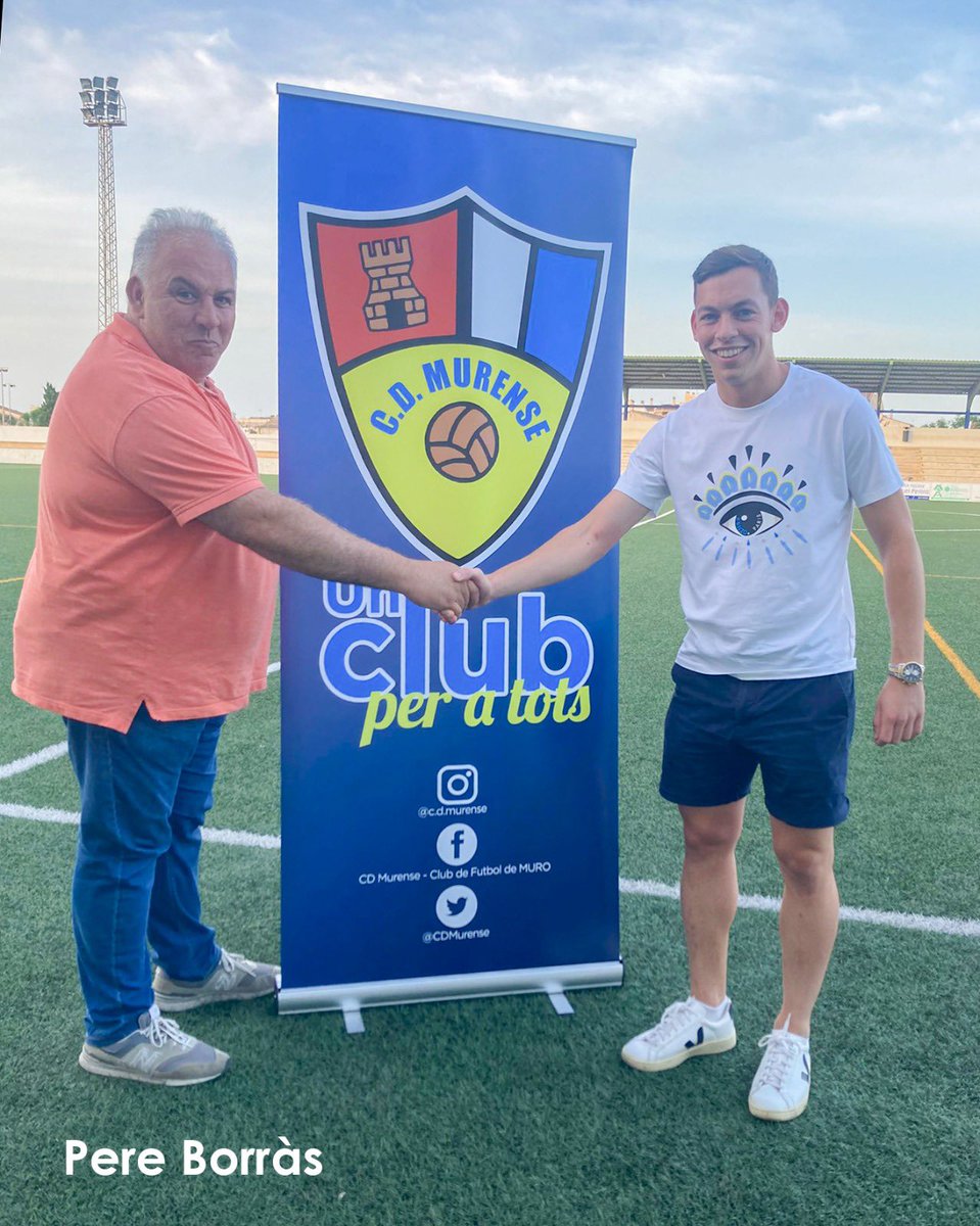 CDMurense's tweet photo. 𝑹𝒆𝒏𝒐𝒗𝒂𝒄𝒊𝒐́❗ 
©️Avui és dia d’anunciar 3️⃣ dels capitans, pilars del nostre Regional Preferent.
Un plaer, que després d’un any tornem a tenir a Pere Noceres. I com no, que 2️⃣ professionals com Joan Francesc i Pere Borràs confiïn un any més amb el projecte.
Molts d’èxits! https://t.co/n6zYhZf5K4