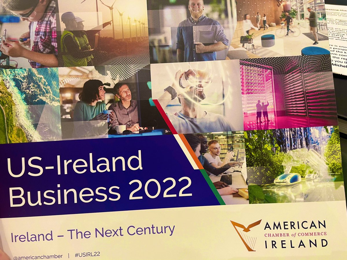 OFlynnATU's tweet photo. CE @AmericanChamber @MarkFXRedmond getting things underway for #AmChamWNW 🙌🏻 Wonderful to see everyone in person today!! Thanks @KPMG_Ireland for the support. https://t.co/qaf1Ss4P7k