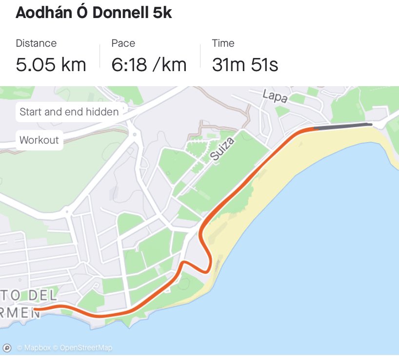 5k cois farraige ar maidin.

Best of luck to all involved this evening in support of <a href="/Foylerescue/">Foyle Search& Rescue</a> and <a href="/NaMaghaCLG/">Na Magha CLG</a> new gym.