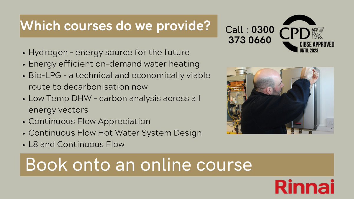 rinnai_uk's tweet photo. As the UK and European market leader in the supply of gas fired continuous flow water heaters for commercial, domestic and renewable integration, Rinnai is at the forefront of innovative and efficient systems and technology.
Sign up today ➡ https://t.co/okOoEf7EgP https://t.co/kKX5FTOVgc