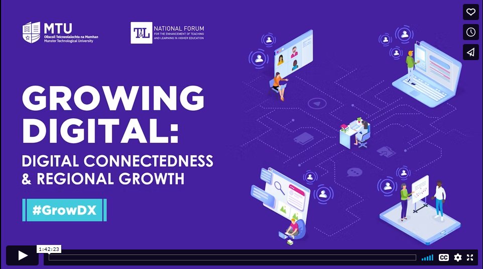 MTU_TEL_Team's tweet photo. You can now watch the recording and access additional info from our #GrowDx event that was held last month.

Link: https://t.co/G50GjDzAf7 https://t.co/ECjRvnSXlU