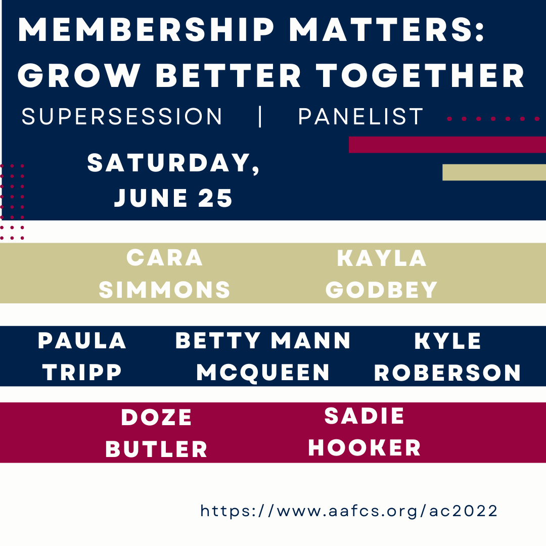 aafcs's tweet photo. AAFCS Annual Conference
SUPERSESSION: Membership Matters: Grow Better Together
For more information: https://t.co/FF4aQ8WfZf
#aafcsac #speaker https://t.co/tCoErqBEOI