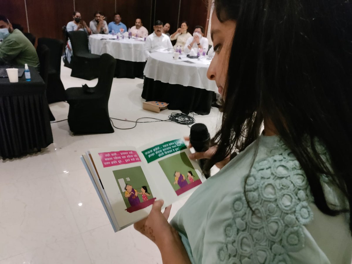 ngo_smart's tweet photo. Tara - a whizkid taking the essence of ECD far and wide!
Mr Raman Iyer sharing how community radio broadcasters can adapt Tara locally for their programming on health and nutrition.
#smartngo #earlychildhooddevelopment #health #nutrition #poshan #communitymedia #communutyradio https://t.co/cEJU69WplS
