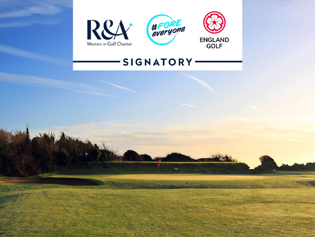 Hythe are the latest Kent golf club to become a Women in Golf Charter signatory, congratulations!

Find out more ➡️ kentgolf.org/women_in_golf_…

@RandA #womeningolf #wigcharter #womensgolf #KentGolf