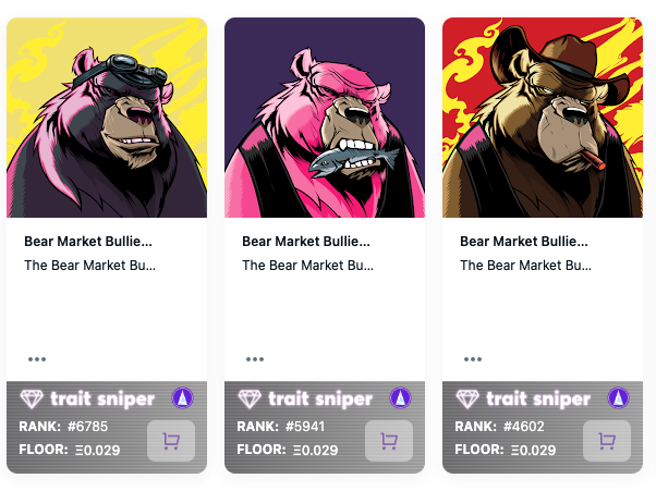 theplutocrypto's tweet photo. @BearMrktBullies minted 1 then bought 2. lfg https://t.co/xALvgFA5lu