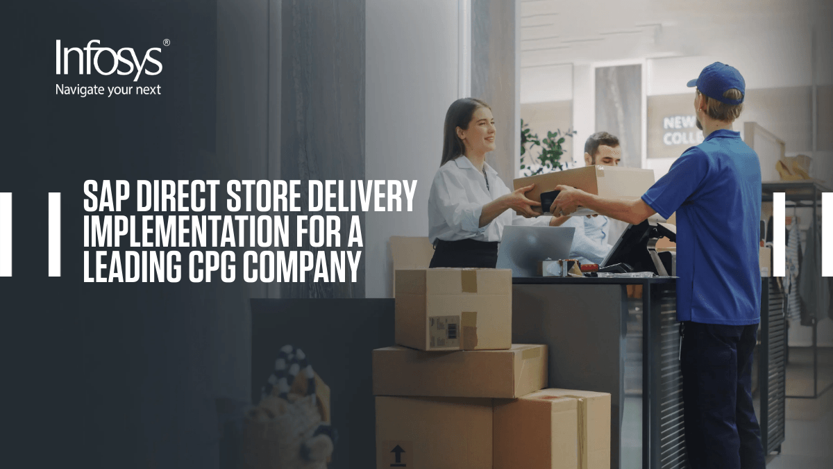 Infosys's tweet photo. Innovative design, agile build, and focus on high adoption of the #SAP Direct Store Delivery solution. Read about the solution provided to a global CPG client to deliver advantaged marketplace capabilities. https://t.co/uPnO5jAlis
#DirectStoreDelivery https://t.co/WXUwdDqOg3