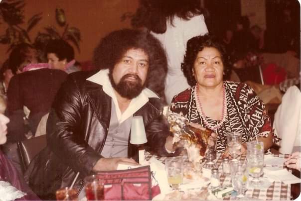 ValeAnoai's tweet photo. A gift for fans of #YoungRock 
@TheRock The real Afa the Wild Samoan and Lia Maivia ♡ #WWE #Wrestling #family #Anoai #Maivia https://t.co/SxgqlVEyrs