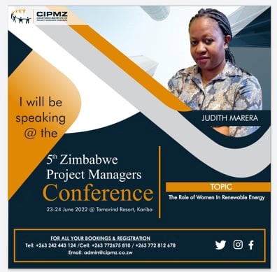 EnergyZim's tweet photo. we will be represented ....... Judith Marera our CEO Lanforce Energy at CIPMZ Project Managers Zimbabwe
 #SmartFarming #climateemergency #climateactionlive #cleanenergy #smartdevices #smartgrid #smartcities #smarthomes #smartfarming  https://t.co/1TkvtmPyEZ https://t.co/fnyK6iS6DE