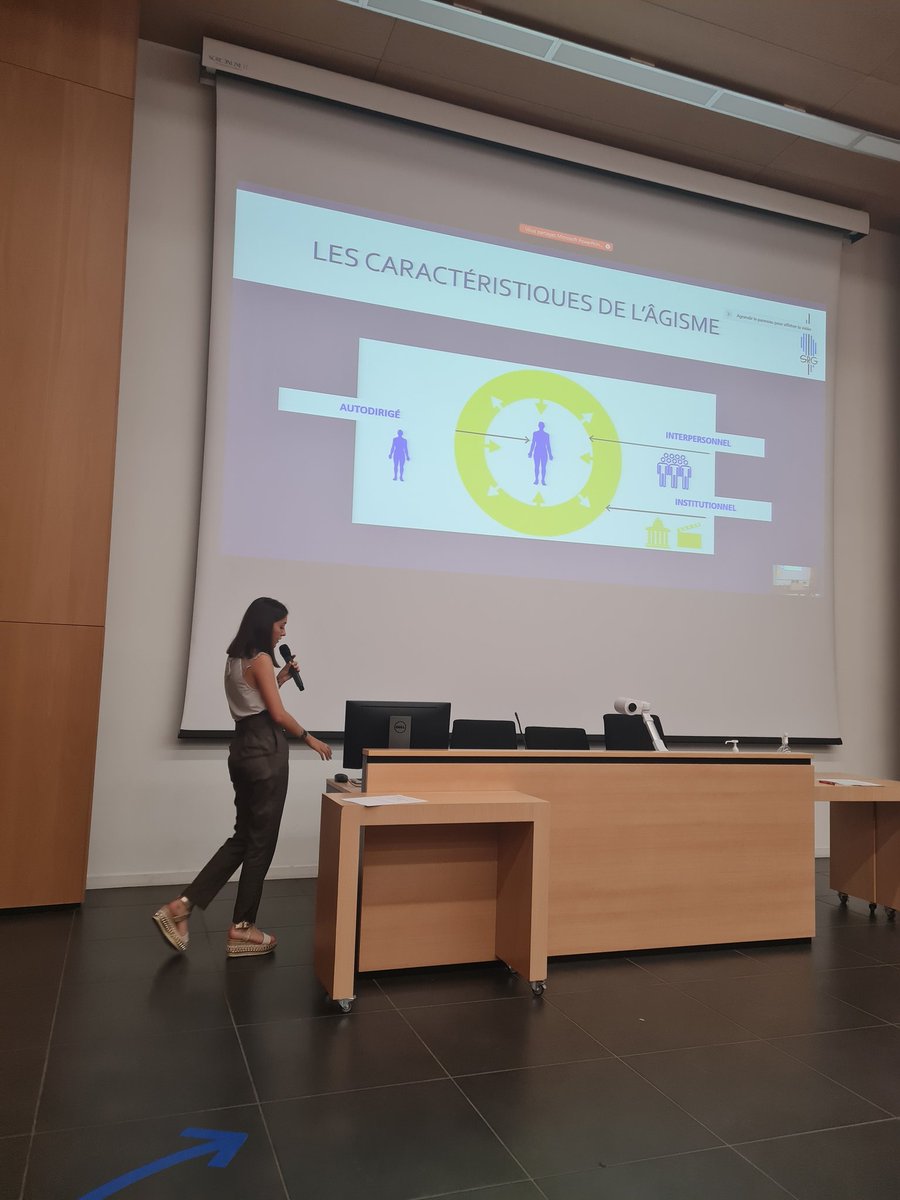 Poursuite de la journée éthique de la srg. <a href="/GouttefardeP/">Gouttefarde Pauline</a> du <a href="/GerontopoleAURA/">Gérontopôle AURA</a> nous parle de l âgisme.