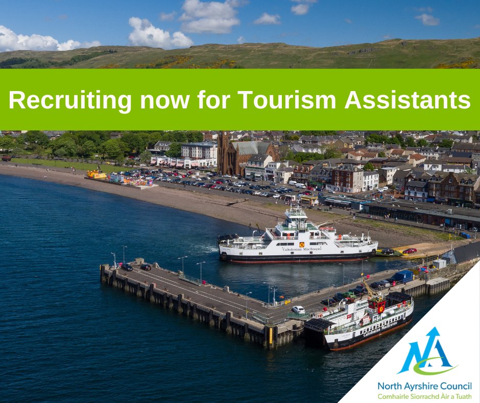 The popular parking marshal scheme in Largs is to be reintroduced and enhanced during the busy summer season. Under the enhanced scheme, three tourism assistant posts are being created and applications are open now at: myjobscotland.gov.uk/councils/north…