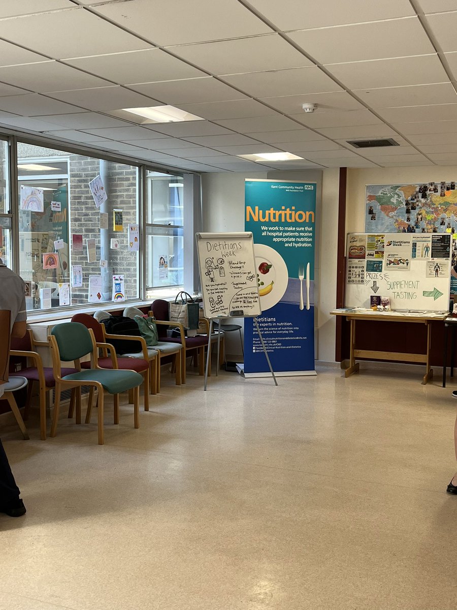 CazMackenzie's tweet photo. Come and visit the WHH Hub - open 10-12 today, meet our FTSU guardians, wellbeing, nutrition, palliative teams - lots going on @EKHUFT https://t.co/3ufjBMhVod