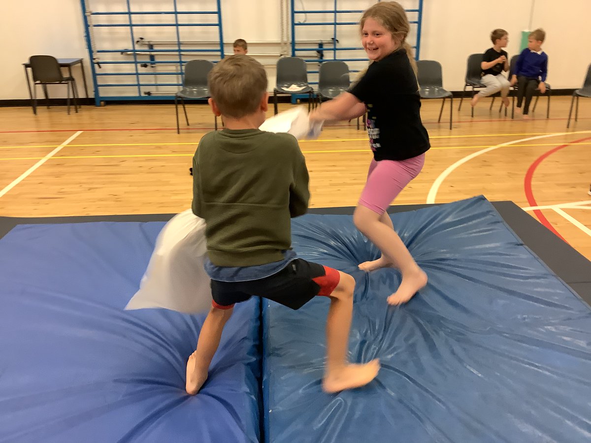 Here are the victors of our pillow fight, we had so much fun celebrating how thoughtful and respectful, good at looking after our things, and using our inside voices we are.