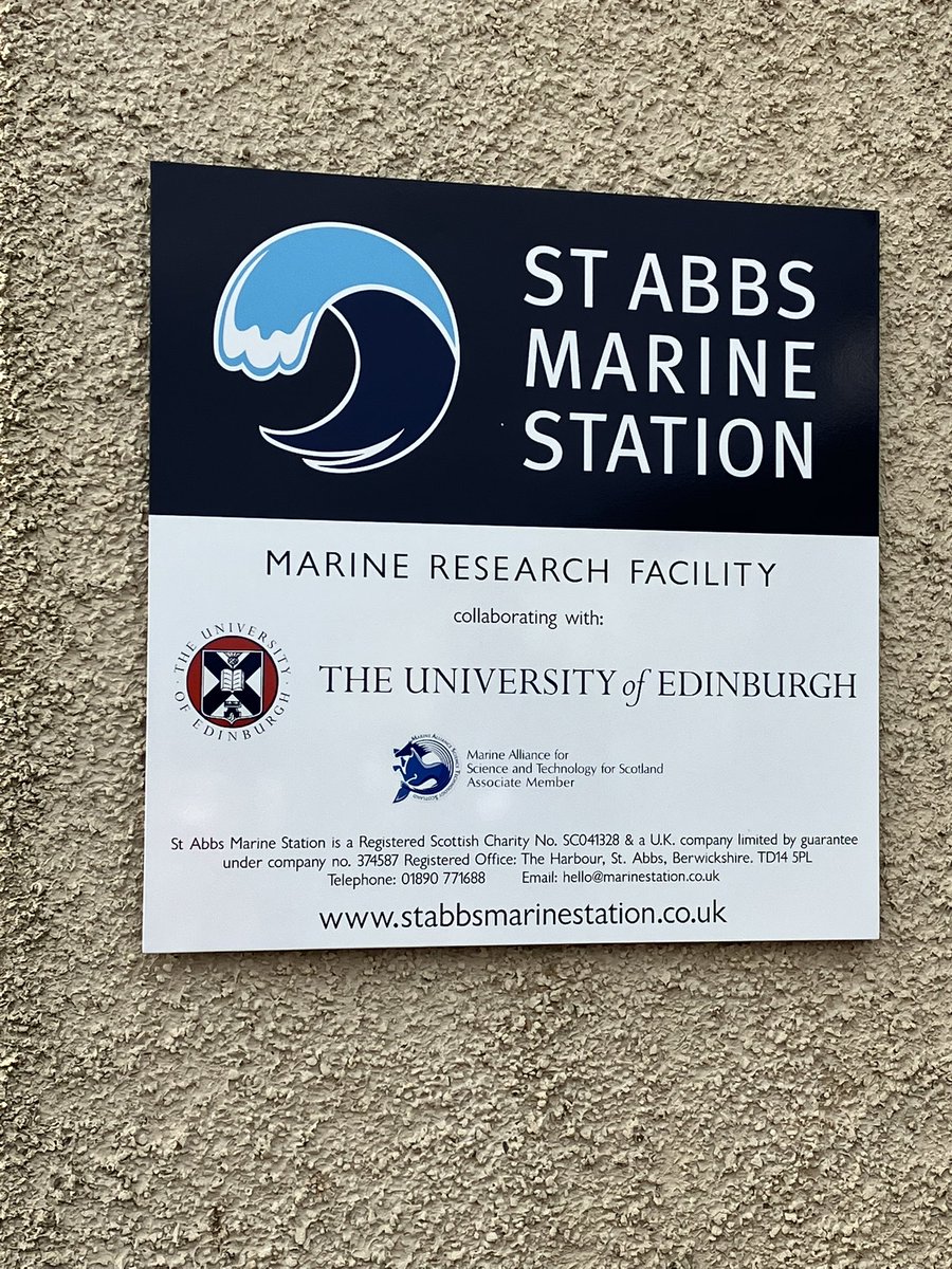 RingroseSian's tweet photo. Great day out at St Abbs Marine Station signing partnership with @EdinburghUni #research #climate #aqua @roslininstitute @EdinInnovations https://t.co/90Eyi4oJia