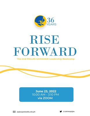 itsatenep's tweet photo. Phoenixes, Rise and Forward 2022, the 2nd PIGLAS-SAMAHAN leadership Bootcamp, has concluded. ✨
 
Lagi't-Lagi, Para sa Ateneo, Para sa Lipunan! 💛💙 https://t.co/FaPQ6DLlXv