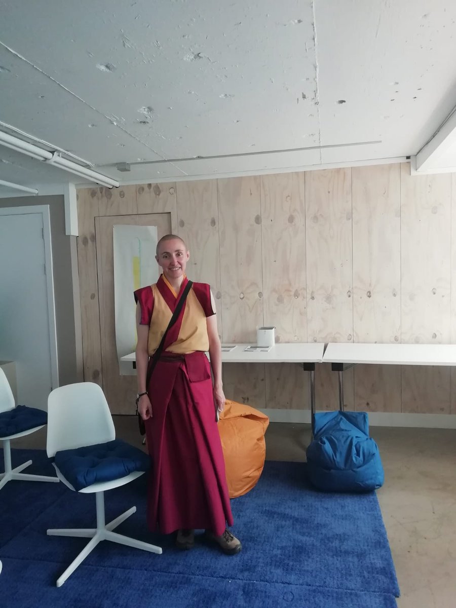 edinburgh_our's tweet photo. Happening now - Kadampa Meditation Centre is here hosting Meditation taster sessions in our @WaverleyMarket urban room! On the hour, from 11AM to 5PM today. https://t.co/aXCzAIh2K1