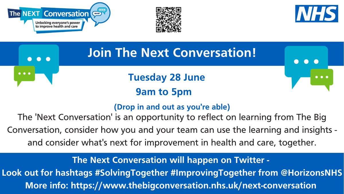 NHS Horizons tweet media