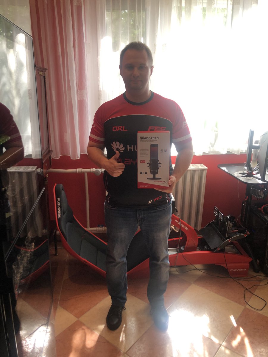 Huge thanks to <a href="/team_orl/">Team_ORL</a> and <a href="/hyperx/">HyperX</a> for my brand new HyperX QuadCast S Microphone🙏
