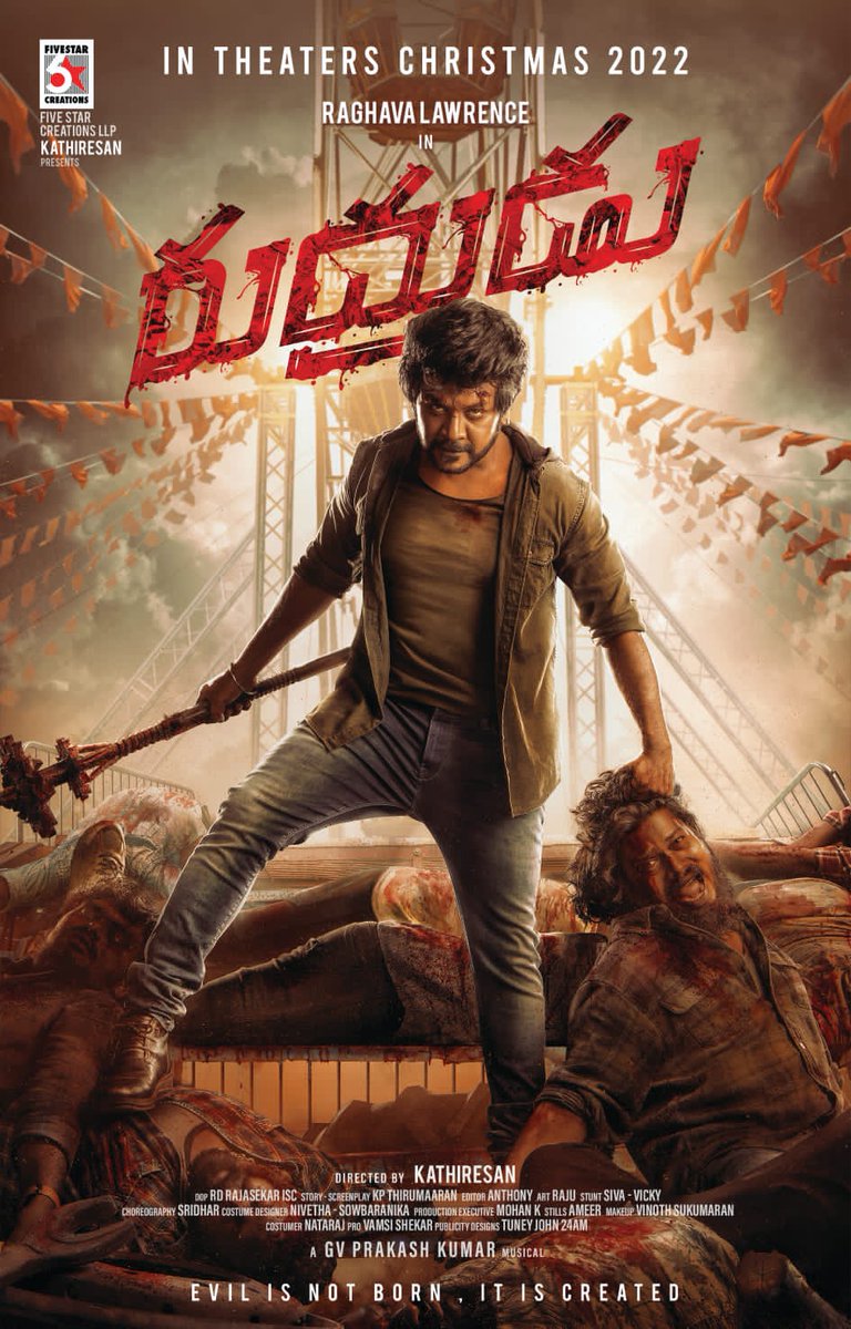 Movies4u_Officl's tweet photo. #Rudhrudu🔥
#RudhruduFirstLook
This Christmas 2022
https://t.co/nyDYZpSzYD