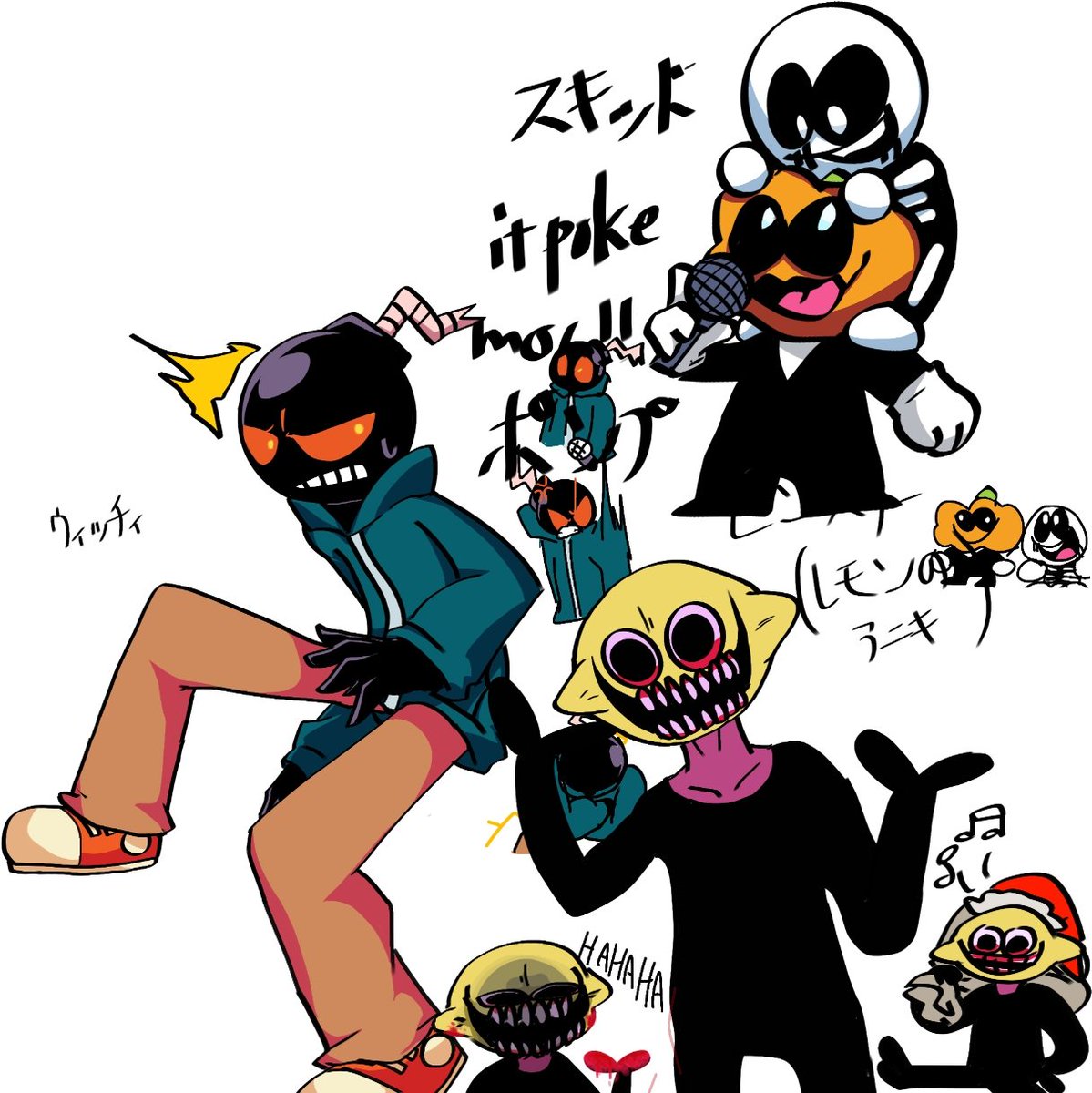 #去年描いたであろうなッッついイラスト達見てくれ
タグうるさいと思うからミュートして構わないぞ
タグをな 