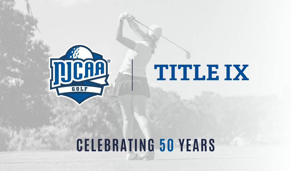 #NJCAAGolf celebrates the 50th anniversary of #TitleIX and the opportunities it has provided to female student-athletes on the course!

#OpportunitiesStartHere | #TitleIXat50