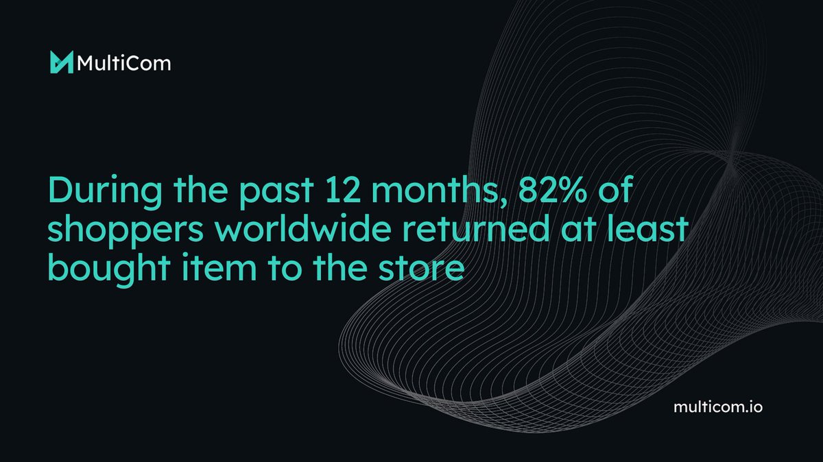 trymulticom's tweet photo. Oracle reports that 38% of survey respondents returned items via mail, and 32% did so in-store. 

Join Multicom!

#trymulticom #amazon #marketing #business #SEO #crypto #blockchain #retail #digitalmarketing #shopify #prestashop https://t.co/qkGmbWSLpb