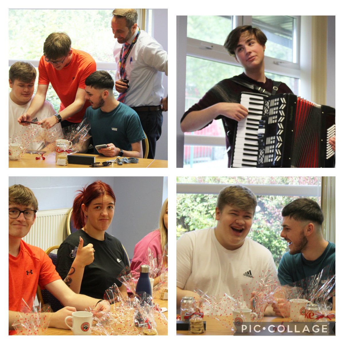 Idris Davies School Senior Phase (@idsseniorphase) on Twitter photo Just a few photos from this morning,diolch to the staff who came to wish Year 13 the best.Diolch to a great year group,its been a pleasure and you will be missed.Keep in touch.See you all soon.
Diolch <a href="/IDSRepro/">Mr M. Phillips</a> & <a href="/Fab_Welskcakes/">Fabulous Welshcakes</a> also for their gifts 🎁
<a href="/IDSHeadteacher/">Mrs Owen</a> <a href="/IDS3to18/">Idris Davies School 3_18</a> Just a few photos from this morning,diolch to the staff who came to wish Year 13 the best.Diolch to a great year group,its been a pleasure and you will be missed.Keep in touch.See you all soon.
Diolch <a href="/IDSRepro/">Mr M. Phillips</a> & <a href="/Fab_Welskcakes/">Fabulous Welshcakes</a> also for their gifts 🎁
<a href="/IDSHeadteacher/">Mrs Owen</a> <a href="/IDS3to18/">Idris Davies School 3_18</a>