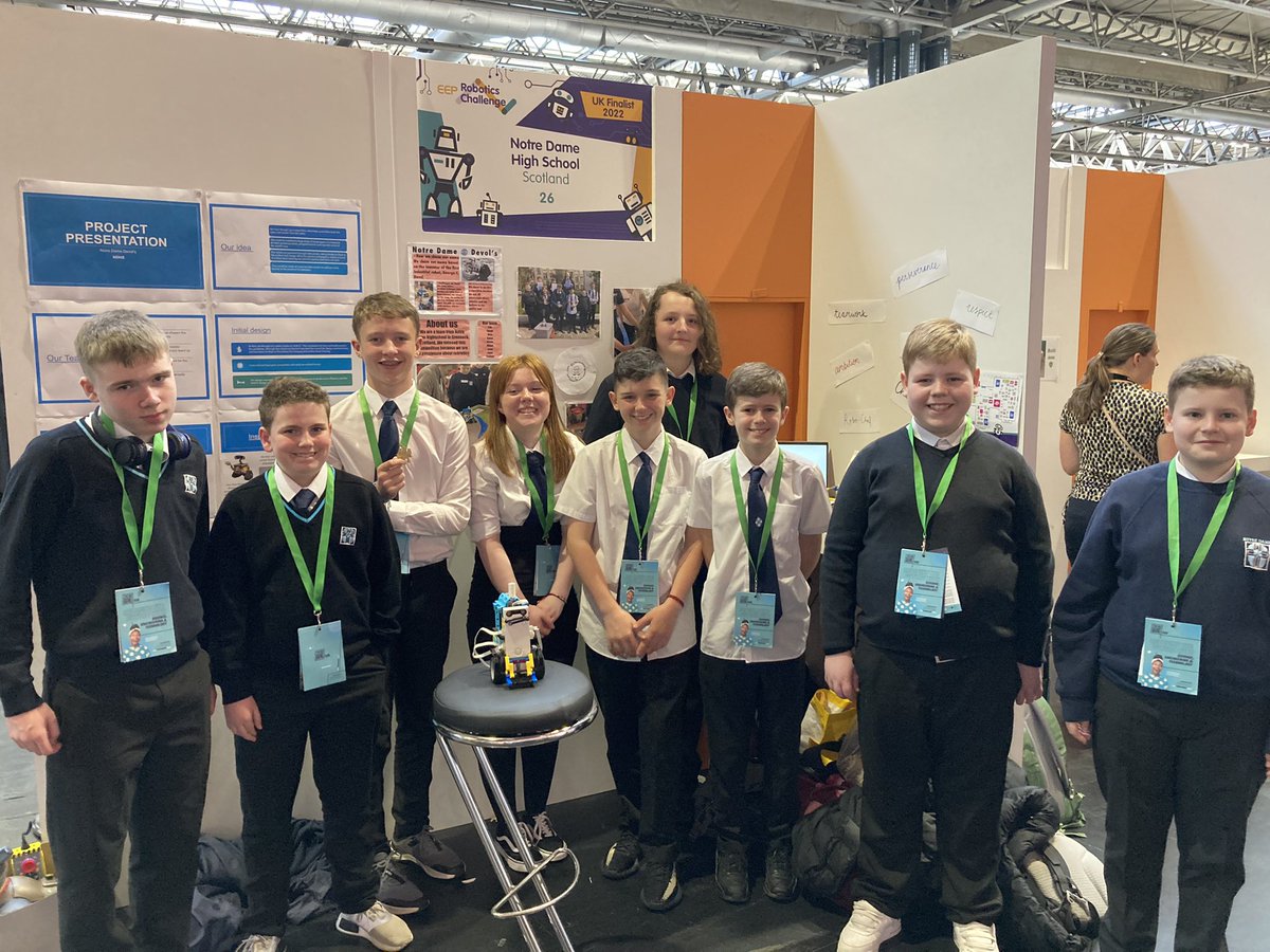 TechNDHS's tweet image. Big Bang Fair 2022 #roboticschallenge2022
