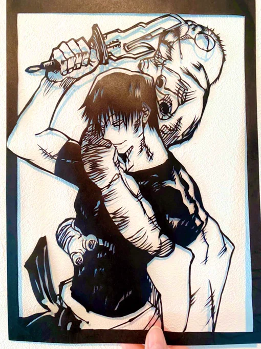 #2022年自分が選ぶ今年上半期の4枚 
切り絵です。上半期6作品制作してその中の4作品✨ 