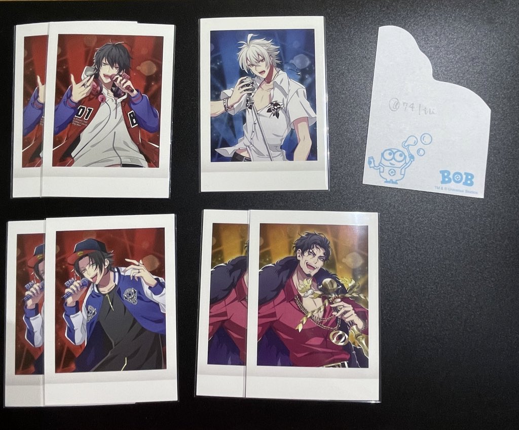 74ltu's tweet photo. ヒプノシスマイク ヒプマイ ぱしゃこれ 交換

譲▷一郎、二郎、左馬刻、零、寂雷、一二三

求▷同種三郎>異種三郎

🦉2枚〜
🦉纏めての方優先
🦉零のみ1枚〜🙆‍♀️

検索からでもお気軽にお声掛けください https://t.co/jjNTM7IGTQ