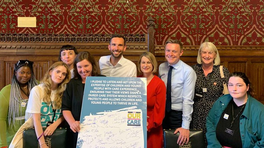 Yesterday was one of the most amazing experiences I’ll ever have. It was an honour to be one of the 4 care experienced people who represented the #itsourcare campaign at a round table. After a day where MPs had let us down, it was refreshing to be in a room with people who