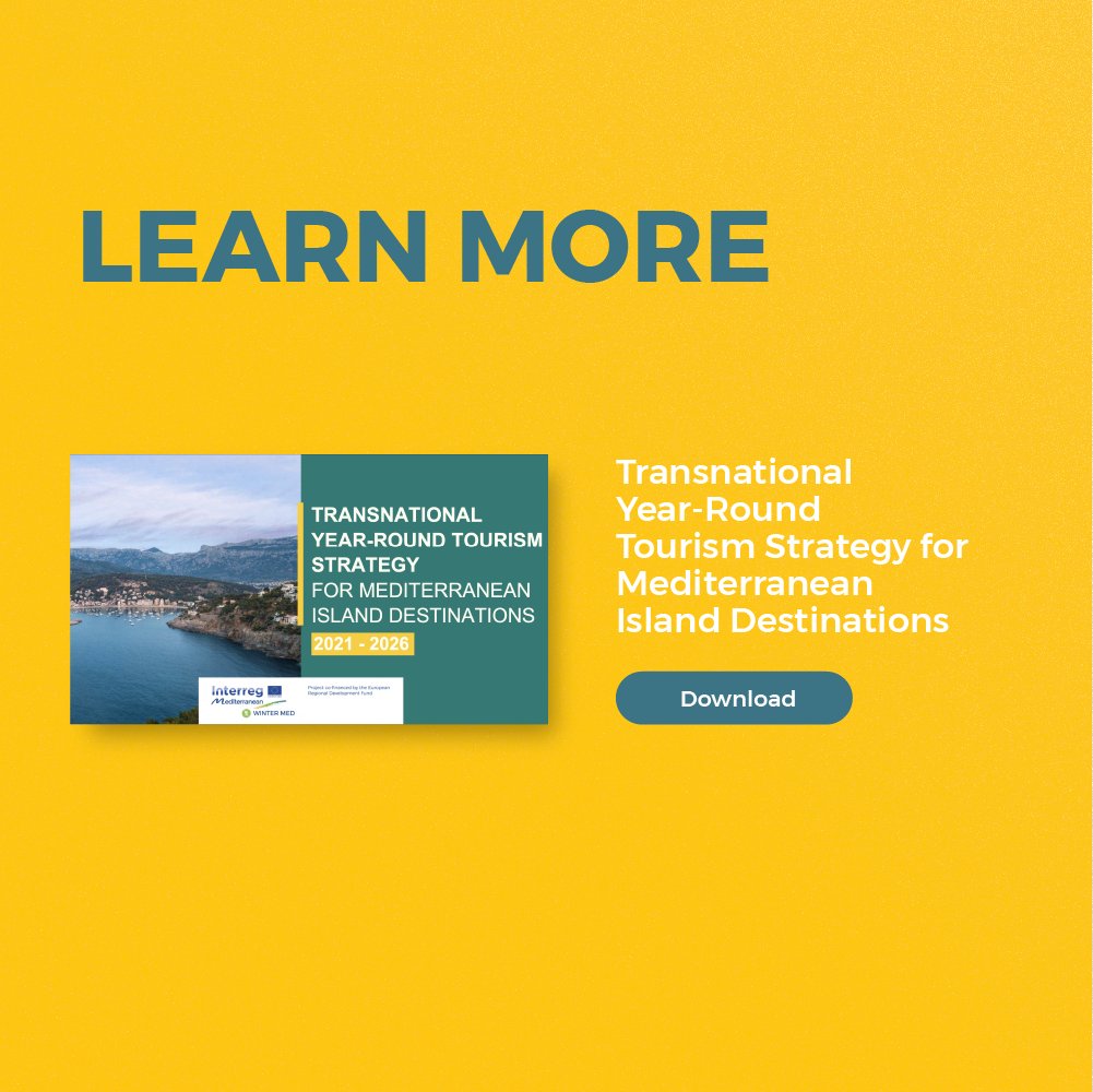Instrumental axes aim to provoke transnational transition to #sustainabletourism in the #Med island destinations.

The 5th, Communication &amp; Marketing, focuses on the promotion and communication of sustainable tourism offers within the destinations.

👉 bit.ly/3HS4ORP