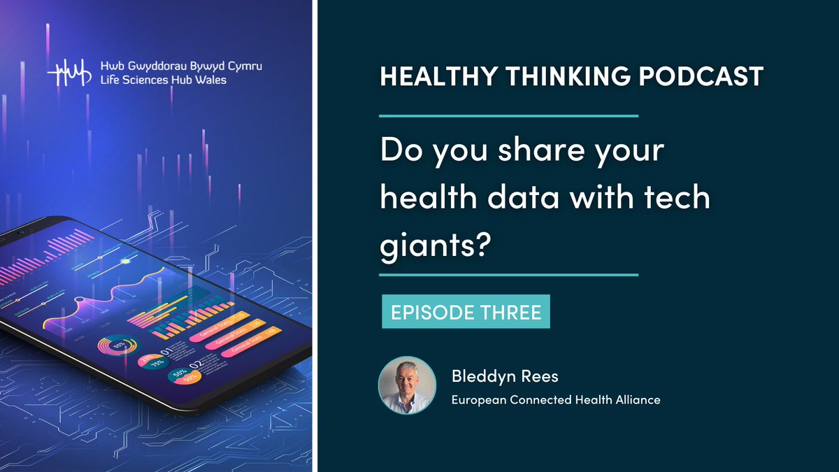 📊 Should our #MedicalData be shared widely for the good of others who could benefit? 

🎙️ The new episode of our #HealthyThinkingPodcast discusses the ethics of #BigData in #healthcare with <a href="/bleddyn_rees/">Bleddyn Rees</a> from <a href="/ECHAlliance/">Global Health Connector</a>. 

👂 Listen now: lshubwales.com/podcast/series…