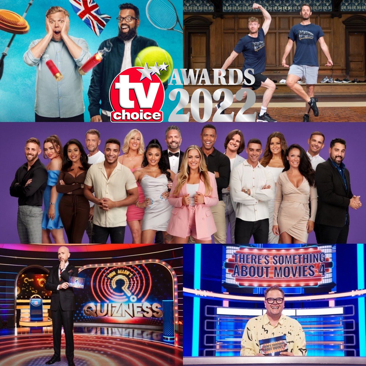 CPLProductions's tweet image. 🔥 We have been long listed for 5 shows at this years TV Choice Awards! @ALOTO, @RobAndRomeshVs, @TSAM and Quizness are all nominated for Best Entertainment Programme and @MAFSUK is nominated for Best Reality Show! 👏🏼 Vote for us here: awards.tvchoicemagazine.co.uk/vote 📺 #TVChoiceAwards